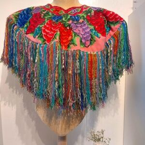 Indigenous shoulder top blouse